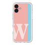 Slim Protection Premium Case［ オリジナル - initial color line - W pink ］