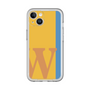 Slim Protection Premium Case［ オリジナル - initial color line - W orange ］