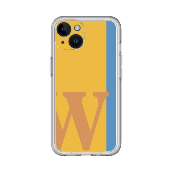 Slim Protection Premium Case［ オリジナル - initial color line - W orange ］