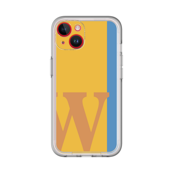 Slim Protection Premium Case［ オリジナル - initial color line - W orange ］