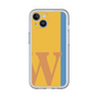 Slim Protection Premium Case［ オリジナル - initial color line - W orange ］