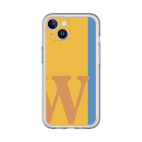 Slim Protection Premium Case［ オリジナル - initial color line - W orange ］