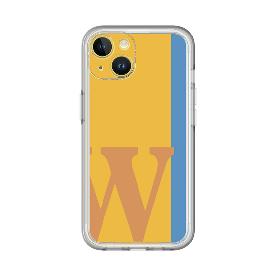 Slim Protection Premium Case［ オリジナル - initial color line - W orange ］
