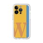 Slim Protection Premium Case［ オリジナル - initial color line - W orange ］