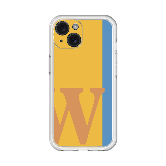 Slim Protection Premium Case［ オリジナル - initial color line - W orange ］