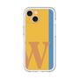 Slim Protection Premium Case［ オリジナル - initial color line - W orange ］