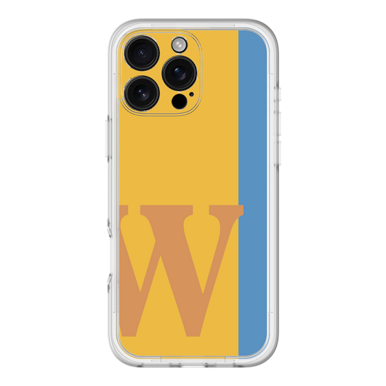 Slim Protection Premium Case［ オリジナル - initial color line - W orange ］