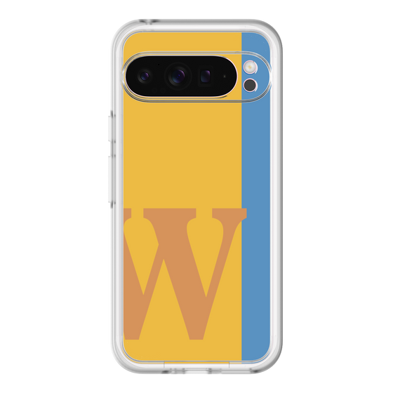 Slim Protection Premium Case［ オリジナル - initial color line - W orange ］