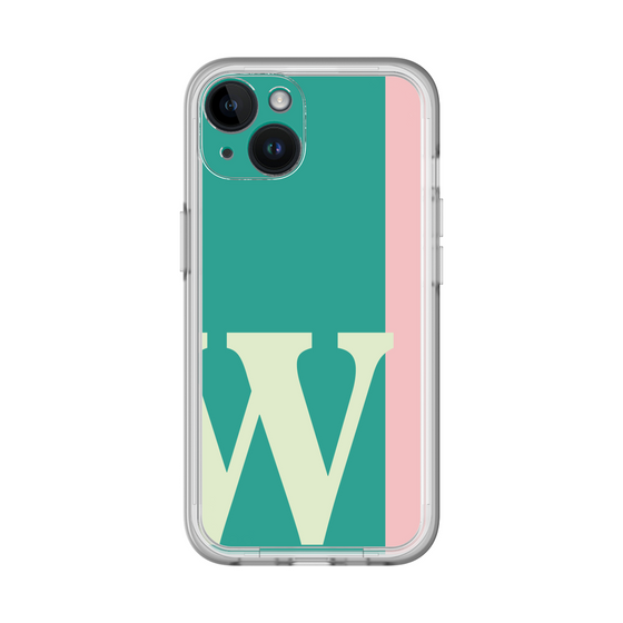 Slim Protection Premium Case［ オリジナル - initial color line - W green ］