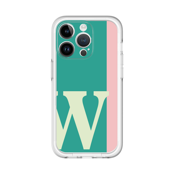 Slim Protection Premium Case［ オリジナル - initial color line - W green ］