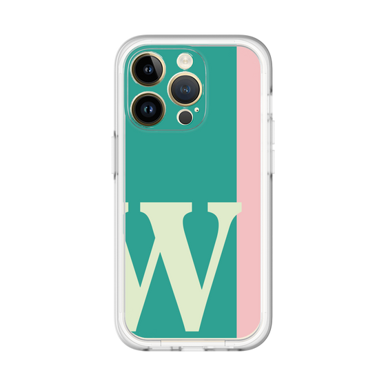 Slim Protection Premium Case［ オリジナル - initial color line - W green ］