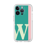 Slim Protection Premium Case［ オリジナル - initial color line - W green ］