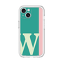 Slim Protection Premium Case［ オリジナル - initial color line - W green ］