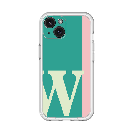 Slim Protection Premium Case［ オリジナル - initial color line - W green ］