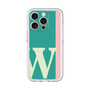 Slim Protection Premium Case［ オリジナル - initial color line - W green ］