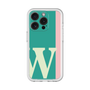 Slim Protection Premium Case［ オリジナル - initial color line - W green ］