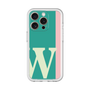 Slim Protection Premium Case［ オリジナル - initial color line - W green ］