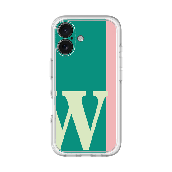 Slim Protection Premium Case［ オリジナル - initial color line - W green ］