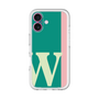 Slim Protection Premium Case［ オリジナル - initial color line - W green ］
