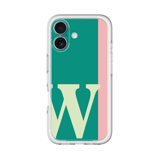 Slim Protection Premium Case［ オリジナル - initial color line - W green ］