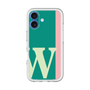 Slim Protection Premium Case［ オリジナル - initial color line - W green ］