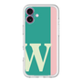 Slim Protection Premium Case［ オリジナル - initial color line - W green ］