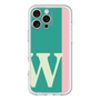 Slim Protection Premium Case［ オリジナル - initial color line - W green ］