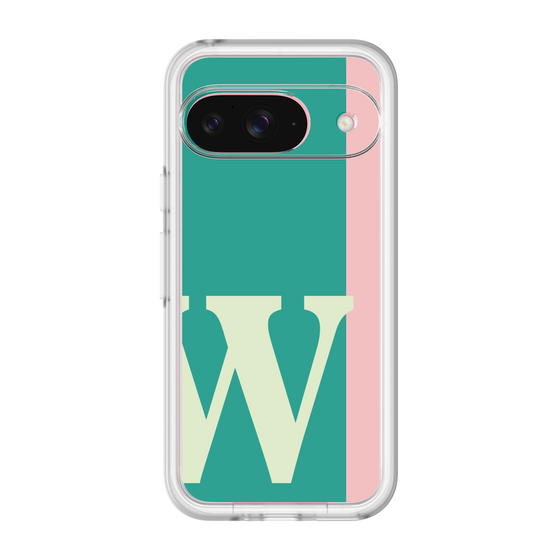 Slim Protection Premium Case［ オリジナル - initial color line - W green ］