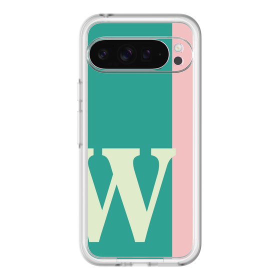 Slim Protection Premium Case［ オリジナル - initial color line - W green ］