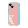 Slim Protection Premium Case［ オリジナル - initial color line - X pink ］