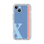 Slim Protection Premium Case［ オリジナル - initial color line - X blue ］