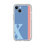 Slim Protection Premium Case［ オリジナル - initial color line - X blue ］