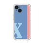 Slim Protection Premium Case［ オリジナル - initial color line - X blue ］