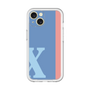 Slim Protection Premium Case［ オリジナル - initial color line - X blue ］