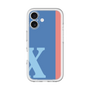 Slim Protection Premium Case［ オリジナル - initial color line - X blue ］