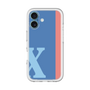 Slim Protection Premium Case［ オリジナル - initial color line - X blue ］