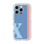 Slim Protection Premium Case［ オリジナル - initial color line - X blue ］