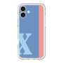 Slim Protection Premium Case［ オリジナル - initial color line - X blue ］