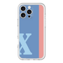 Slim Protection Premium Case［ オリジナル - initial color line - X blue ］