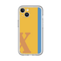Slim Protection Premium Case［ オリジナル - initial color line - X orange ］