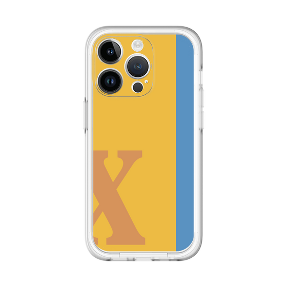 Slim Protection Premium Case［ オリジナル - initial color line - X orange ］