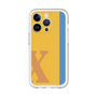 Slim Protection Premium Case［ オリジナル - initial color line - X orange ］
