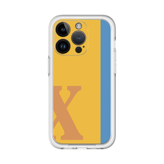 Slim Protection Premium Case［ オリジナル - initial color line - X orange ］
