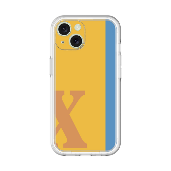 Slim Protection Premium Case［ オリジナル - initial color line - X orange ］