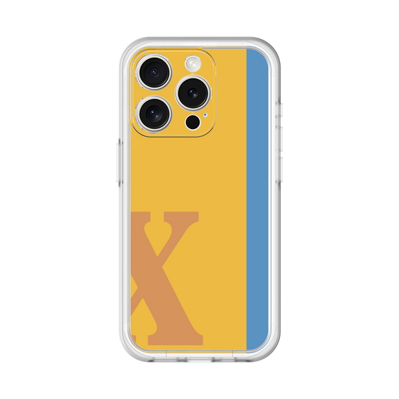 Slim Protection Premium Case［ オリジナル - initial color line - X orange ］