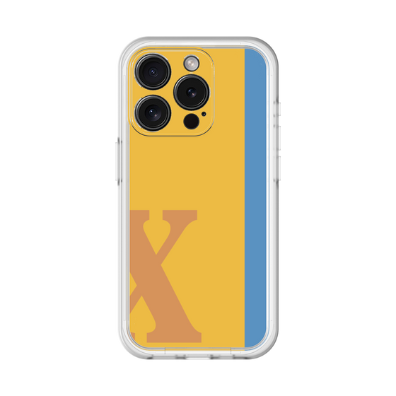 Slim Protection Premium Case［ オリジナル - initial color line - X orange ］