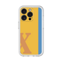Slim Protection Premium Case［ オリジナル - initial color line - X orange ］