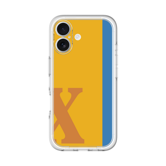 Slim Protection Premium Case［ オリジナル - initial color line - X orange ］