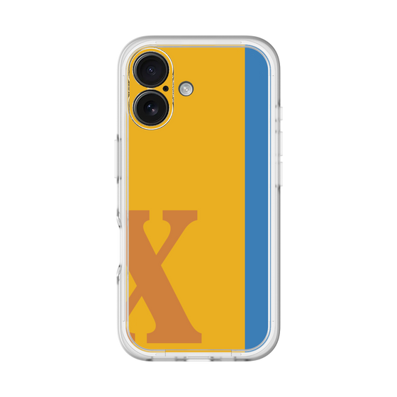 Slim Protection Premium Case［ オリジナル - initial color line - X orange ］