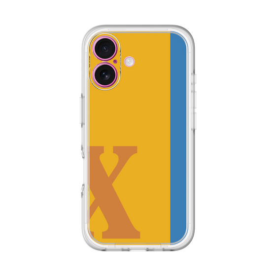 Slim Protection Premium Case［ オリジナル - initial color line - X orange ］